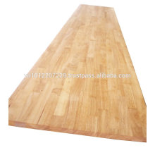 Panneau en bois en caoutchouc / comptoir / dessus de table
